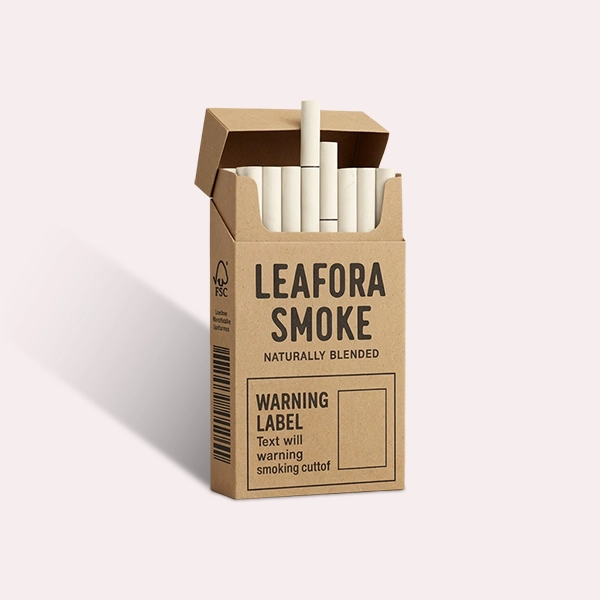 personalized empty flip top cigarette boxes bulk