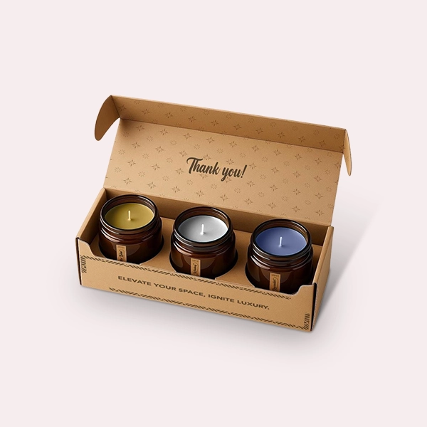 custom printed candle mailer boxes bulk