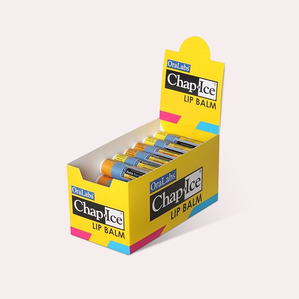 custom lip balm display boxes