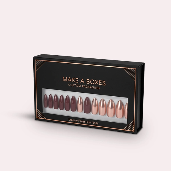 Custom Press on Nail Packaging Boxes