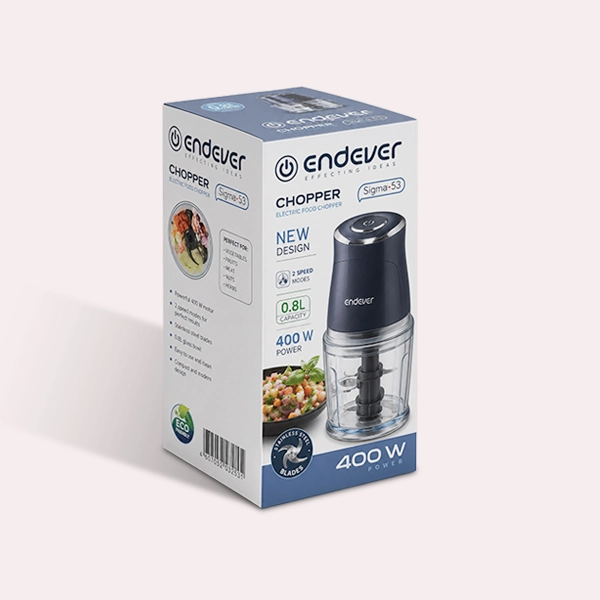 custom printed blender packaging