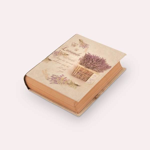 custom printed book shaped rigid boxes