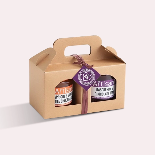 custom printed kraft gable boxes