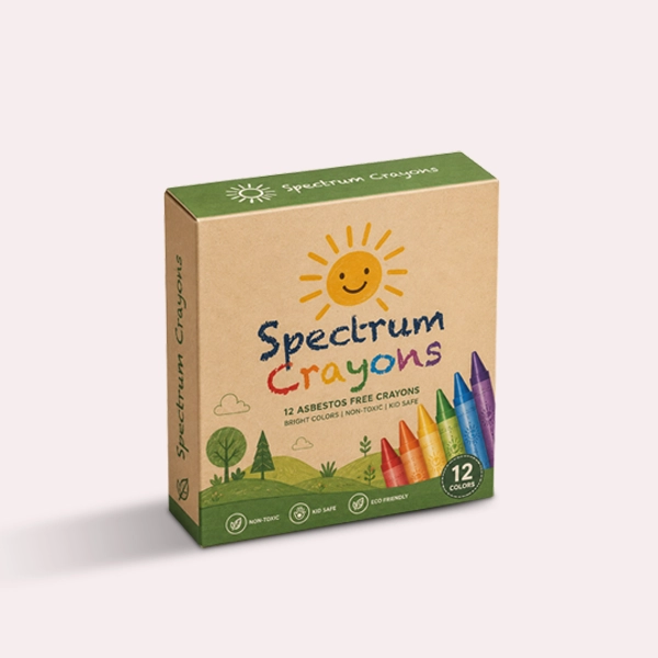 custom printed kraft stationery boxes