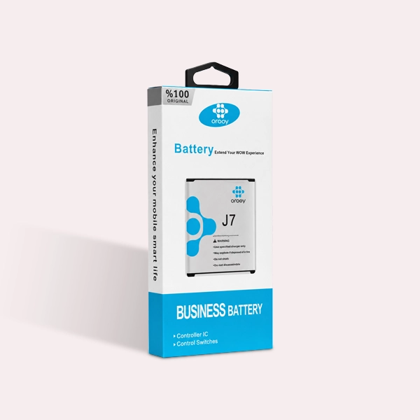 custom printed mobile battery packaging