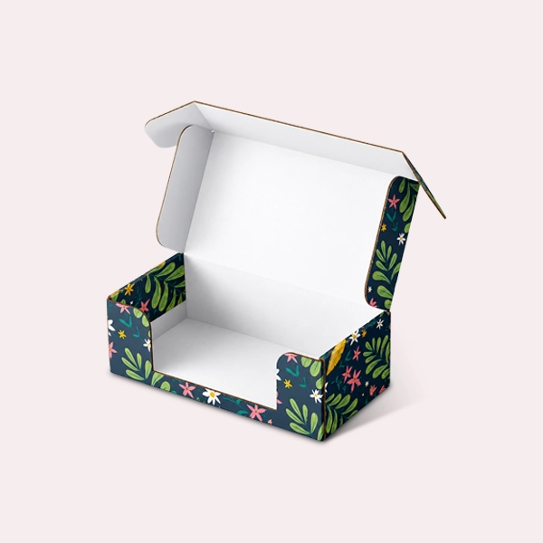 custom printed side lock tuck top boxes