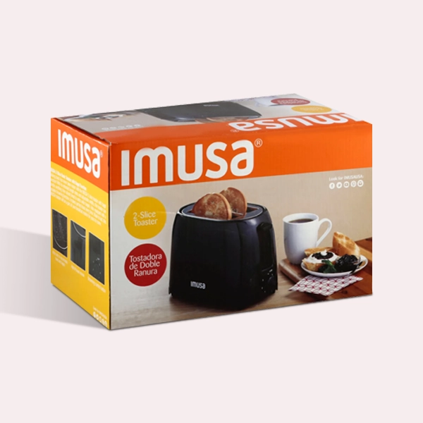 custom printed toaster packaging