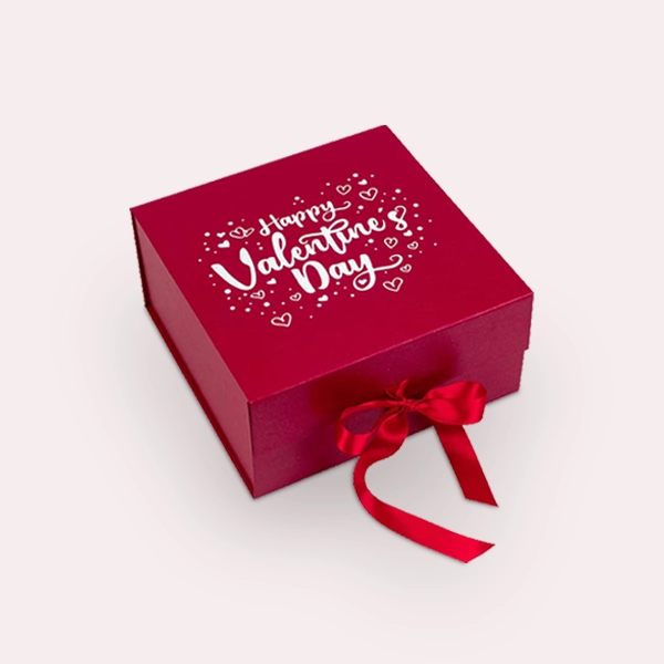 custom red gift boxes