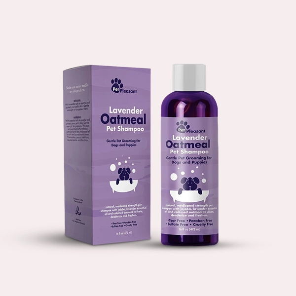 custom shampoo packaging