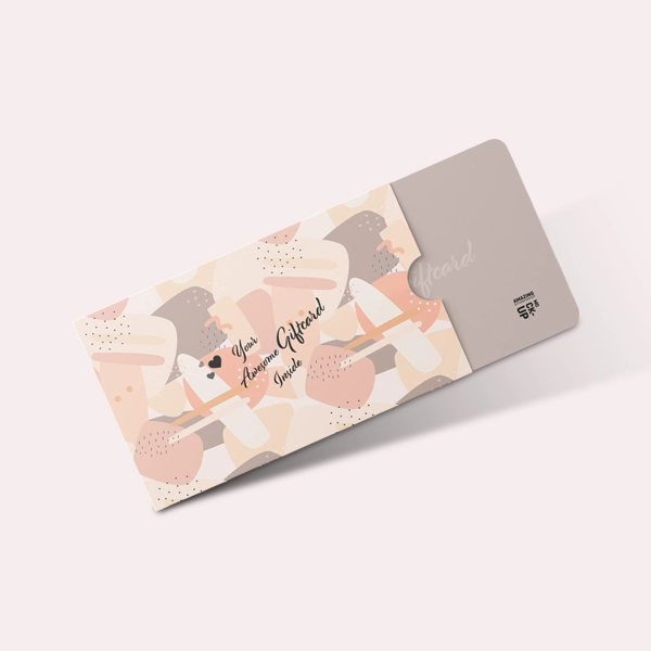 gift card sleeve packaging