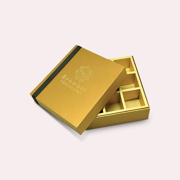 gold foil packaging boxes