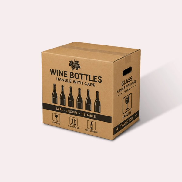 bottle shipping boxes wholesale