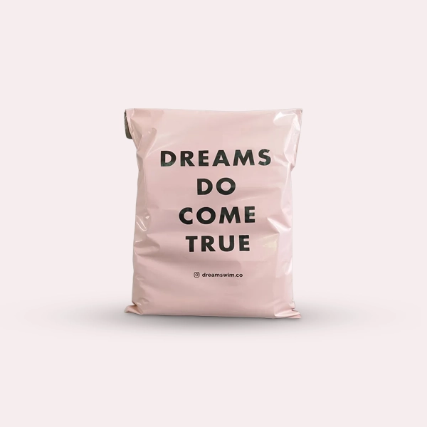 custom printed apparel shipping bags