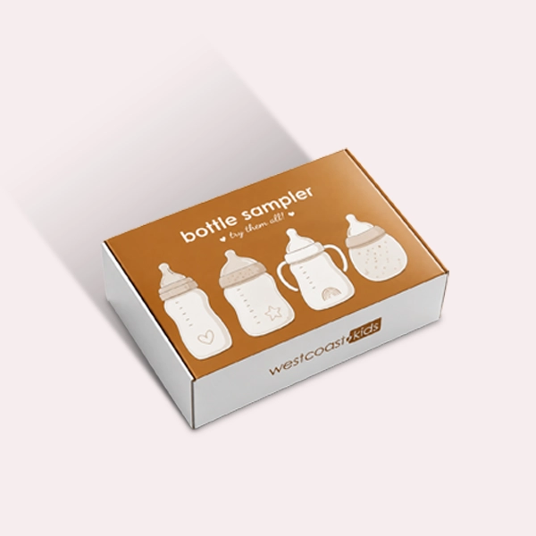 custom printed baby bottle packaging boxes