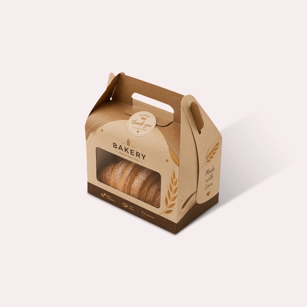 custom printed bakery boxes with window
