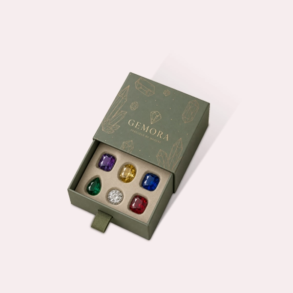 custom printed gemstone packaging