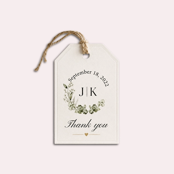 custom printed gift tags