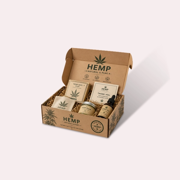 custom printed hemp subscription boxes