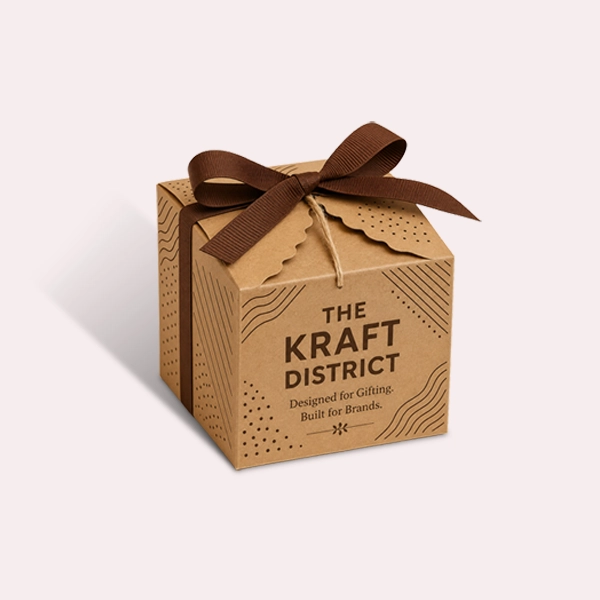 custom printed kraft gift boxes