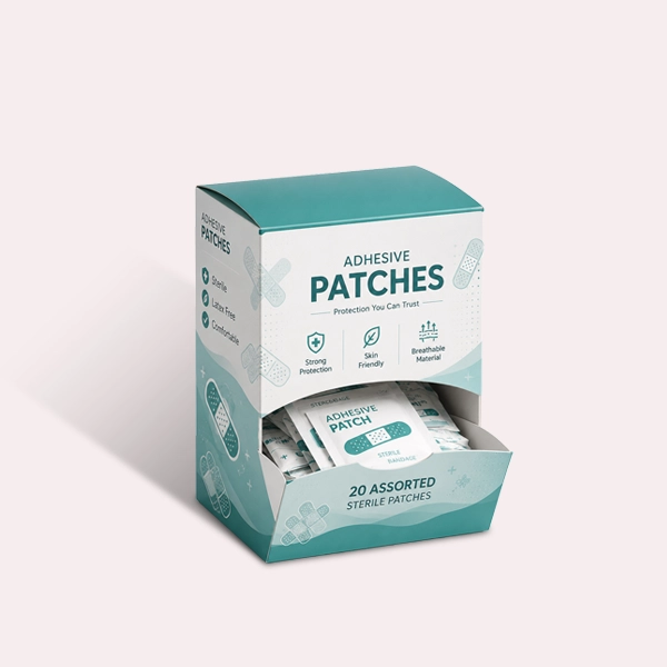 custom printed pharmaceutical patch boxes