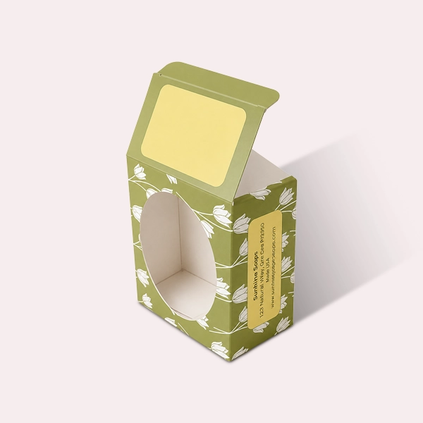 custom printed soap die cut boxes