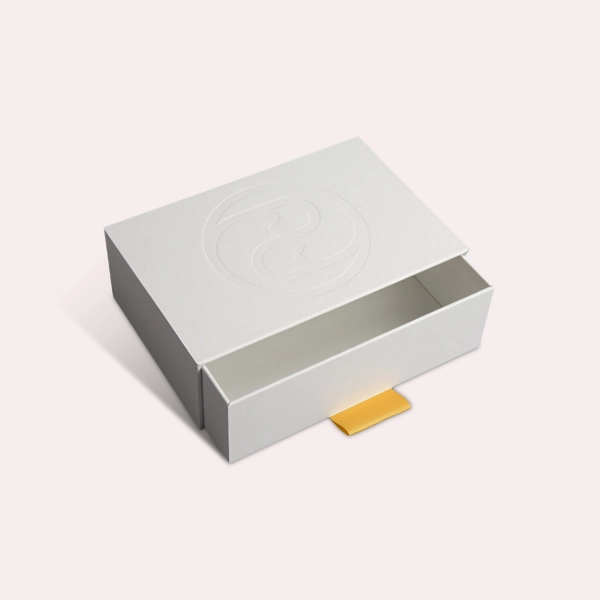 custom printed white rigid boxes
