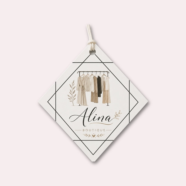 personalized boutique tags